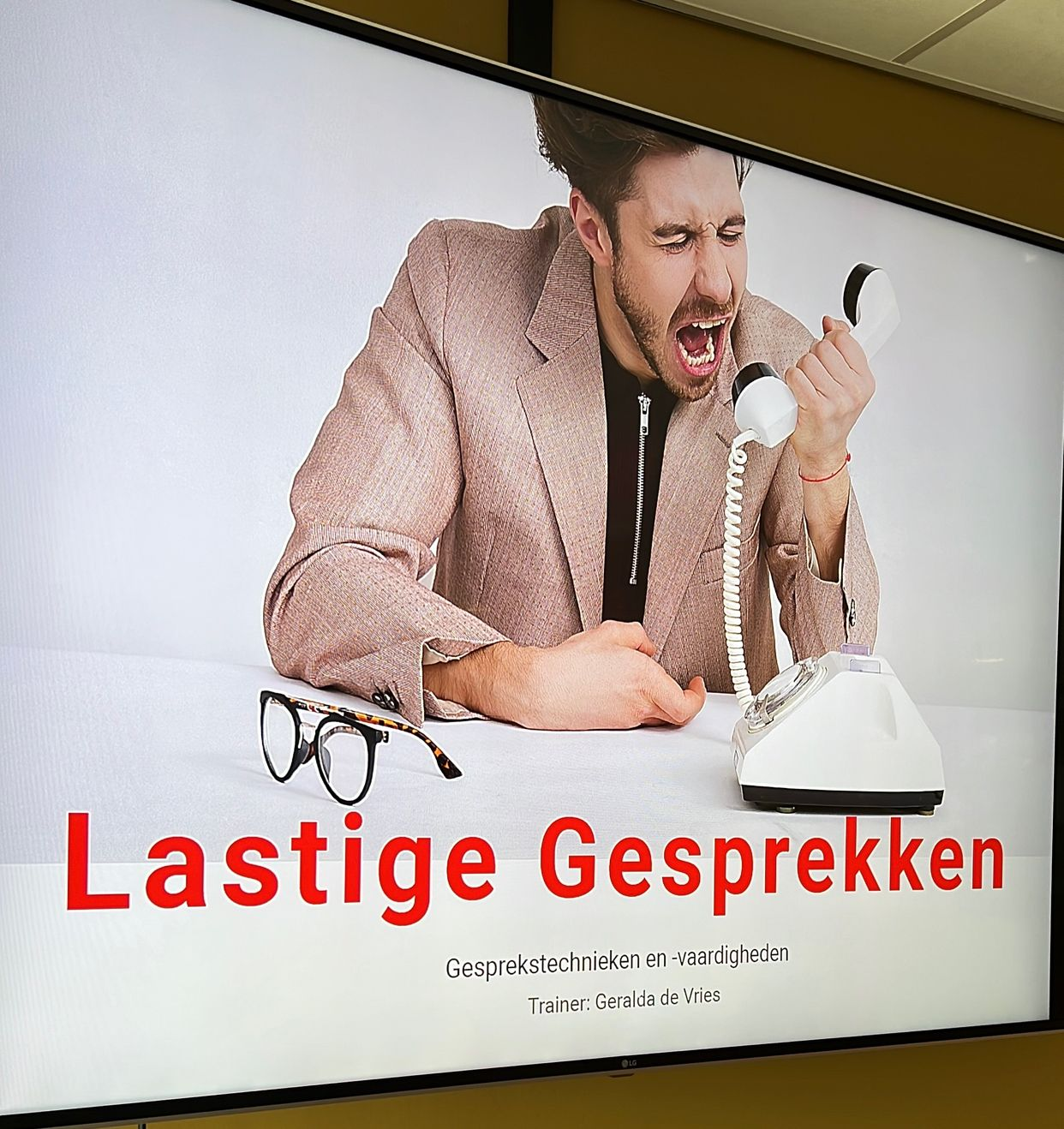 Training Het lastige gesprek